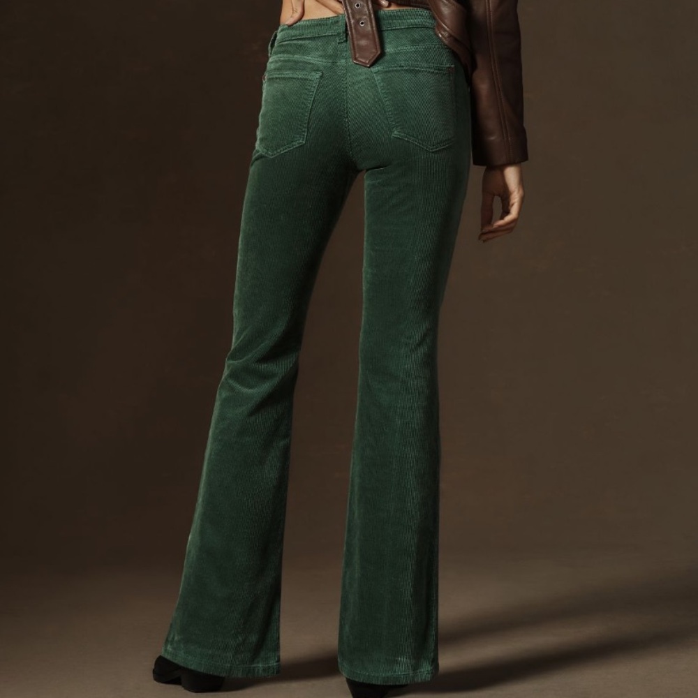 Icon low rise corduroy chop pocket flare jean - Picture 4 of 13